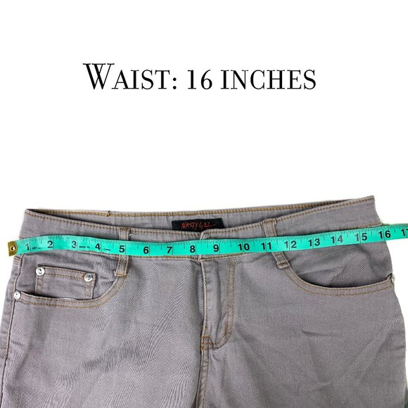 Nasty Girl Grey Skinny Jeans Size 30 - Picture 2 of 5